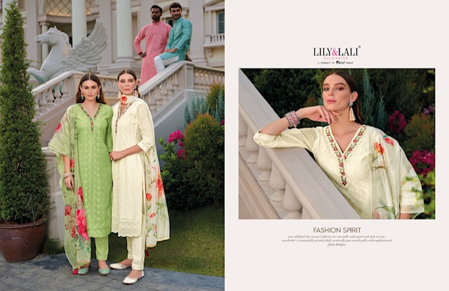 LILY & LALI ROZAN READYMADE HANDWORK KURTI WHOLESALER IN SURAT