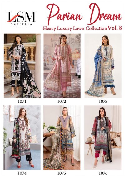 LSM GALLERIA PARIAN DREAM VOL 8 LAWN SUITS