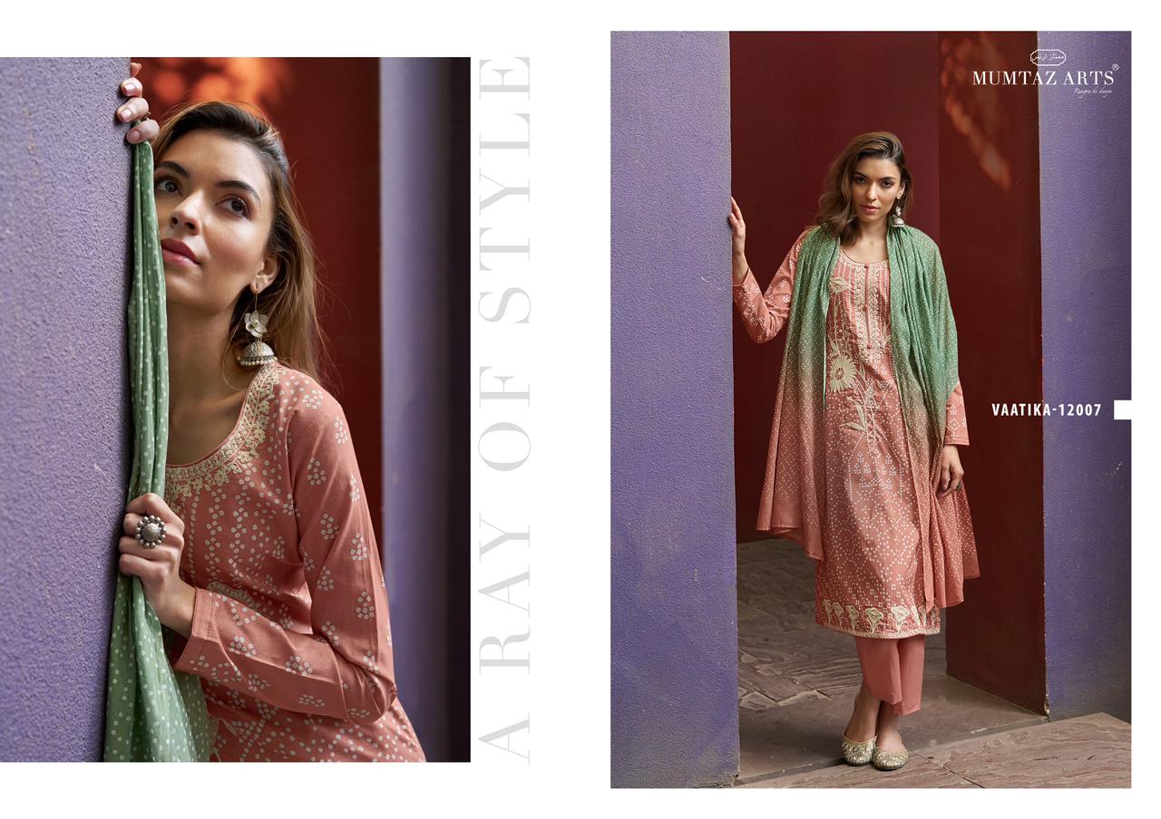 MUMTAZ ARTS VAATIKA PURE LAWN SALWAR KAMEEZ WHOLESALER IN SURAT