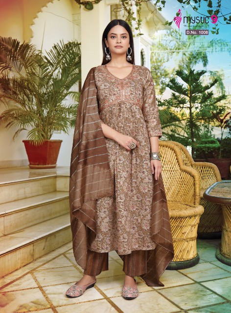 MYSTIC 9 MONALISA KURTIS LATEST CATALOGUE