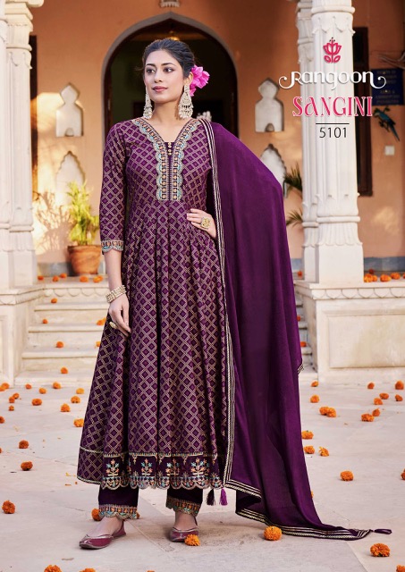 RANGOON SANGINI READYMADE KURTIS LATEST CATALOGUE