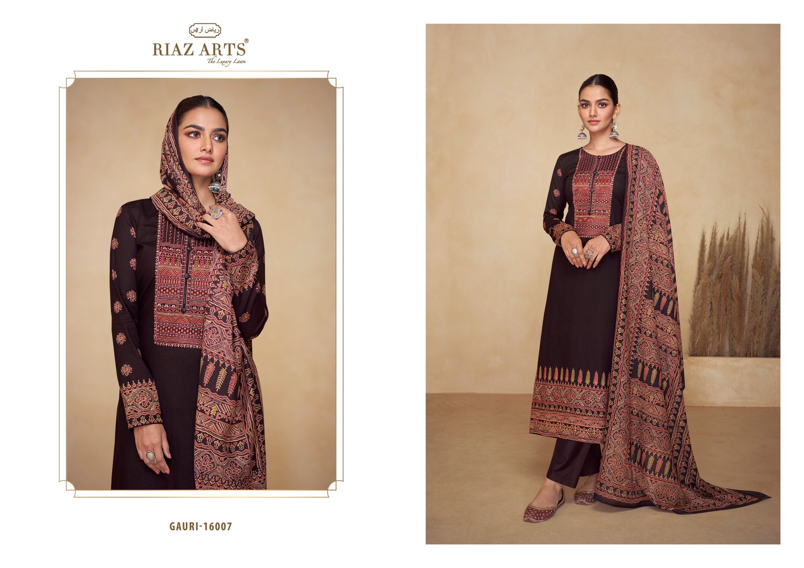 RIAZ ARTS GAURI PURE LAWN COTTON SUITS