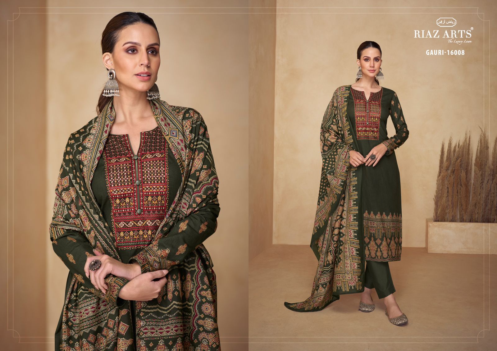 RIAZ ARTS GAURI PURE LAWN COTTON SUITS