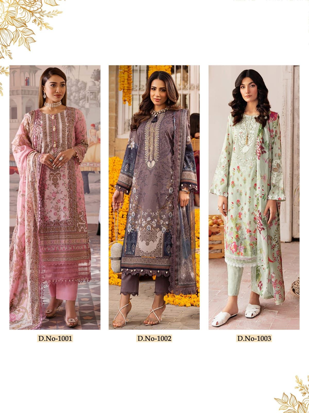 SHREE OM FAB ALIYA B KARACHI SUITS WHOLESALER