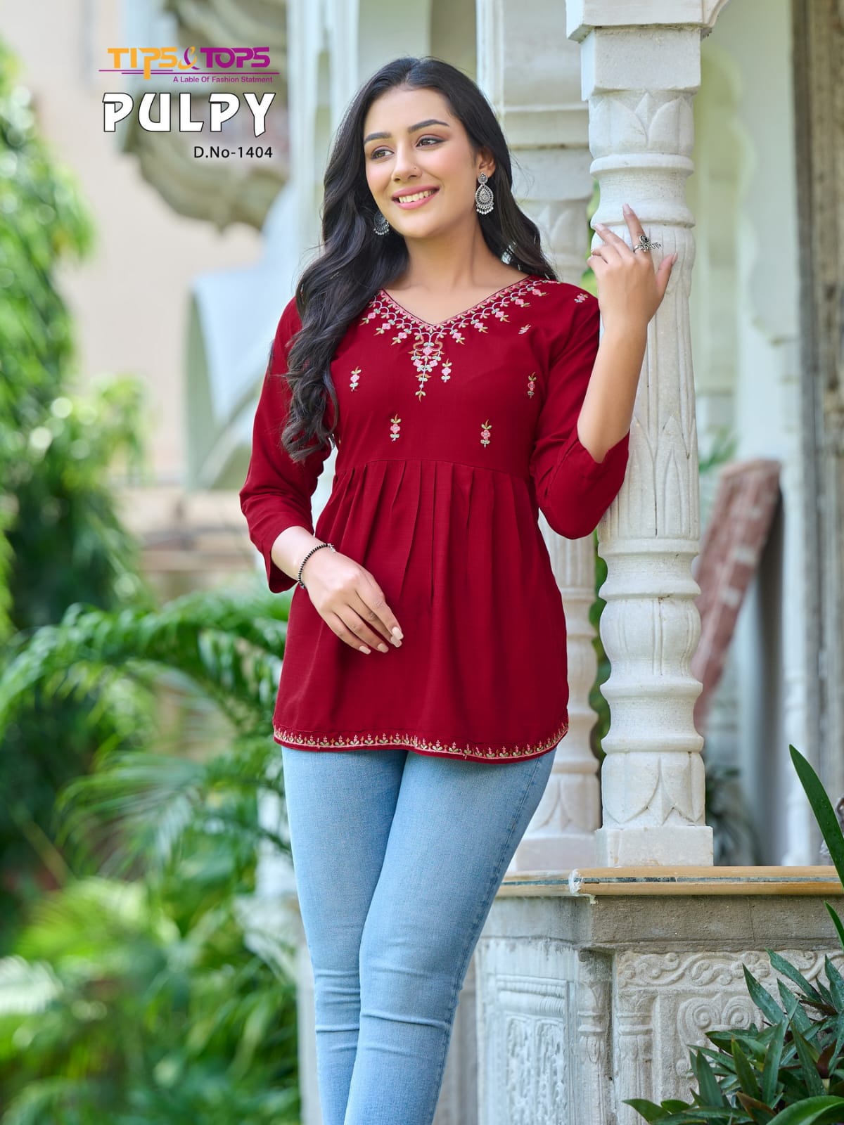 TIPS & TOPS PULPY VOL 14 SHORT KURTIS CATALOGUE