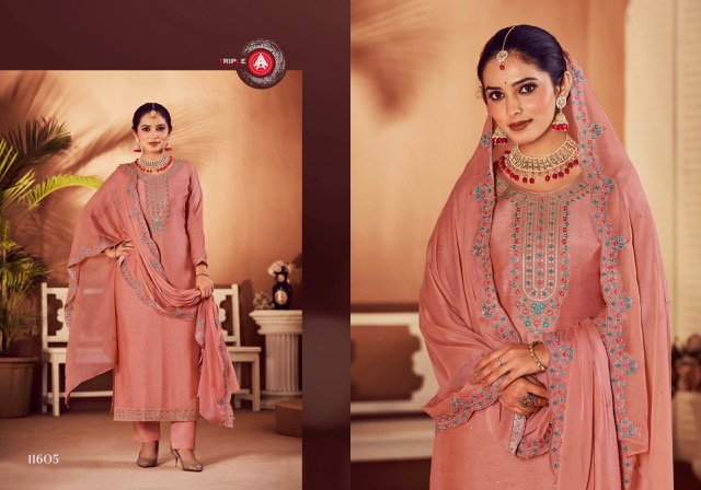 TRIPLE A TAANI MUSLIN SALWAR KAMEEZ DISTRIBUTOR IN SURAT