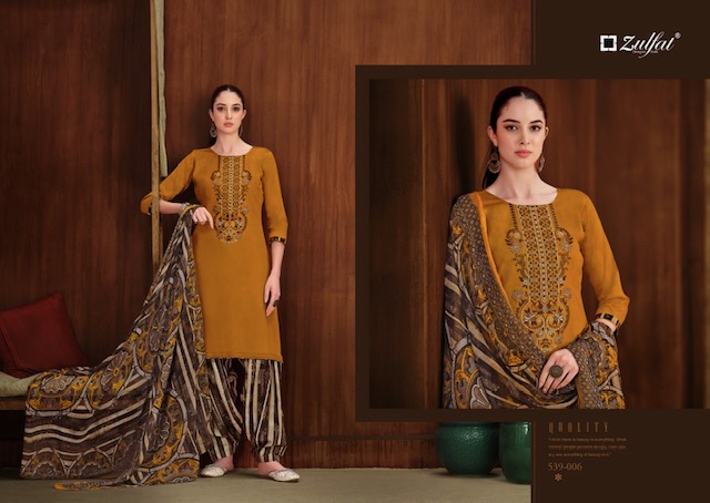 ZULFAT DESIGNER STUDIO SHANAYA SALWAR SUITS