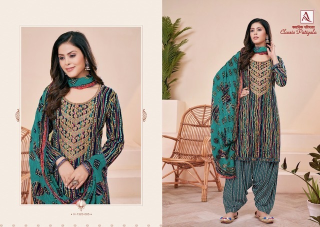 ALOK SUIT CLASSIC PATIYALA IN WHOLESALE PRICE