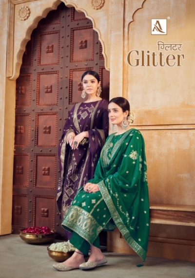 ALOK SUIT GLITTER SALWAR KAMEEZ WHOLESALER