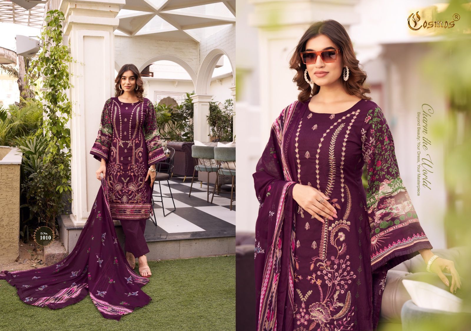 COSMOS NOOR VOL 1 PREMIUM EMBROIDERED WHOLESALE