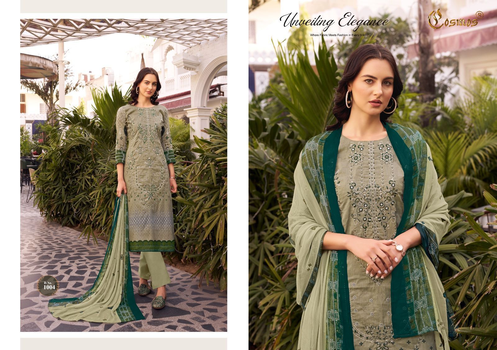 COSMOS NOOR VOL 1 PREMIUM EMBROIDERED WHOLESALE