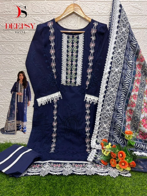 DEEPSY MARIA B EMBROIDERED LAWN 24 READYMADE