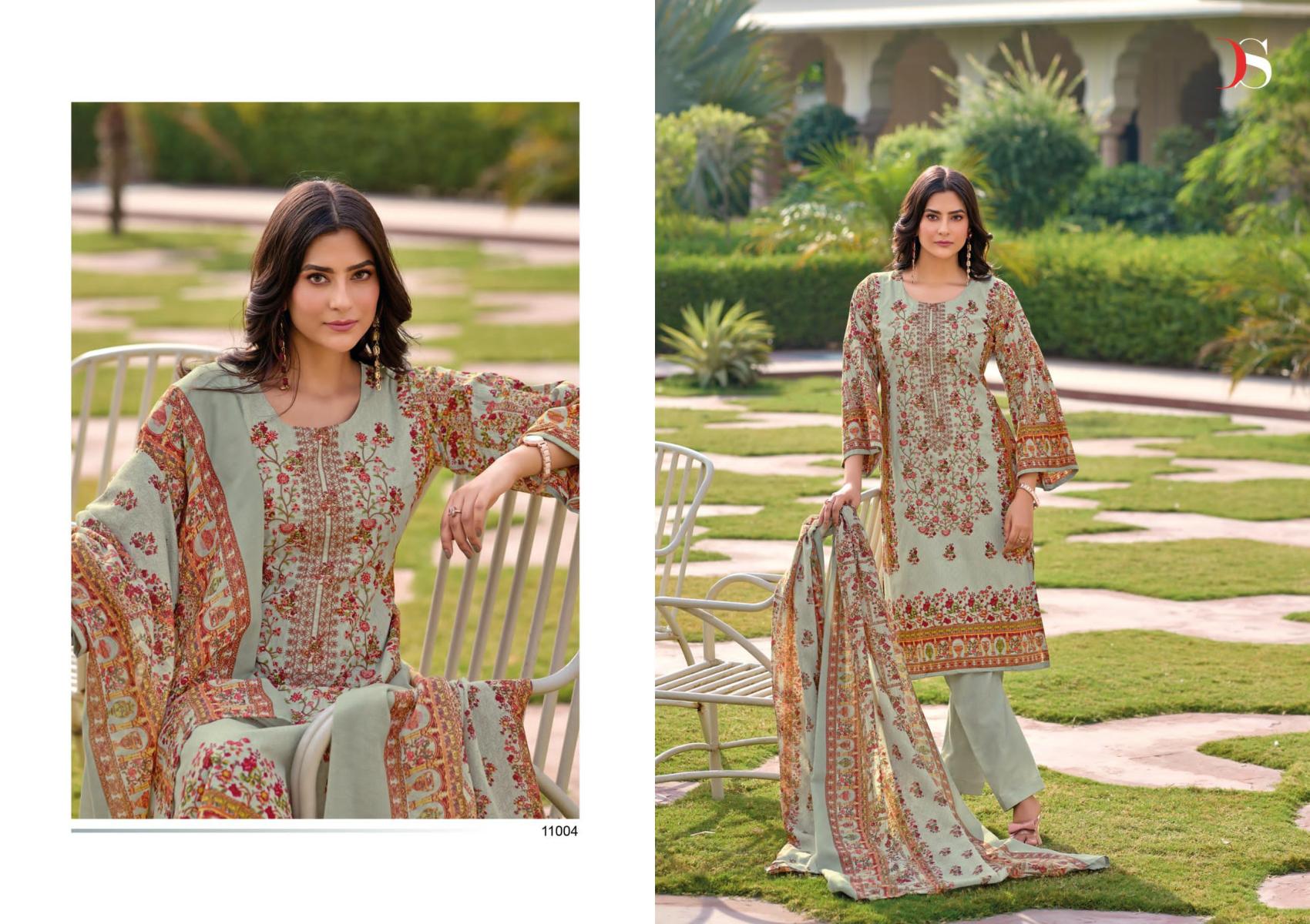 DEEPSY MEHER 4 PAKISTANI SUITS IN BEST PRICE