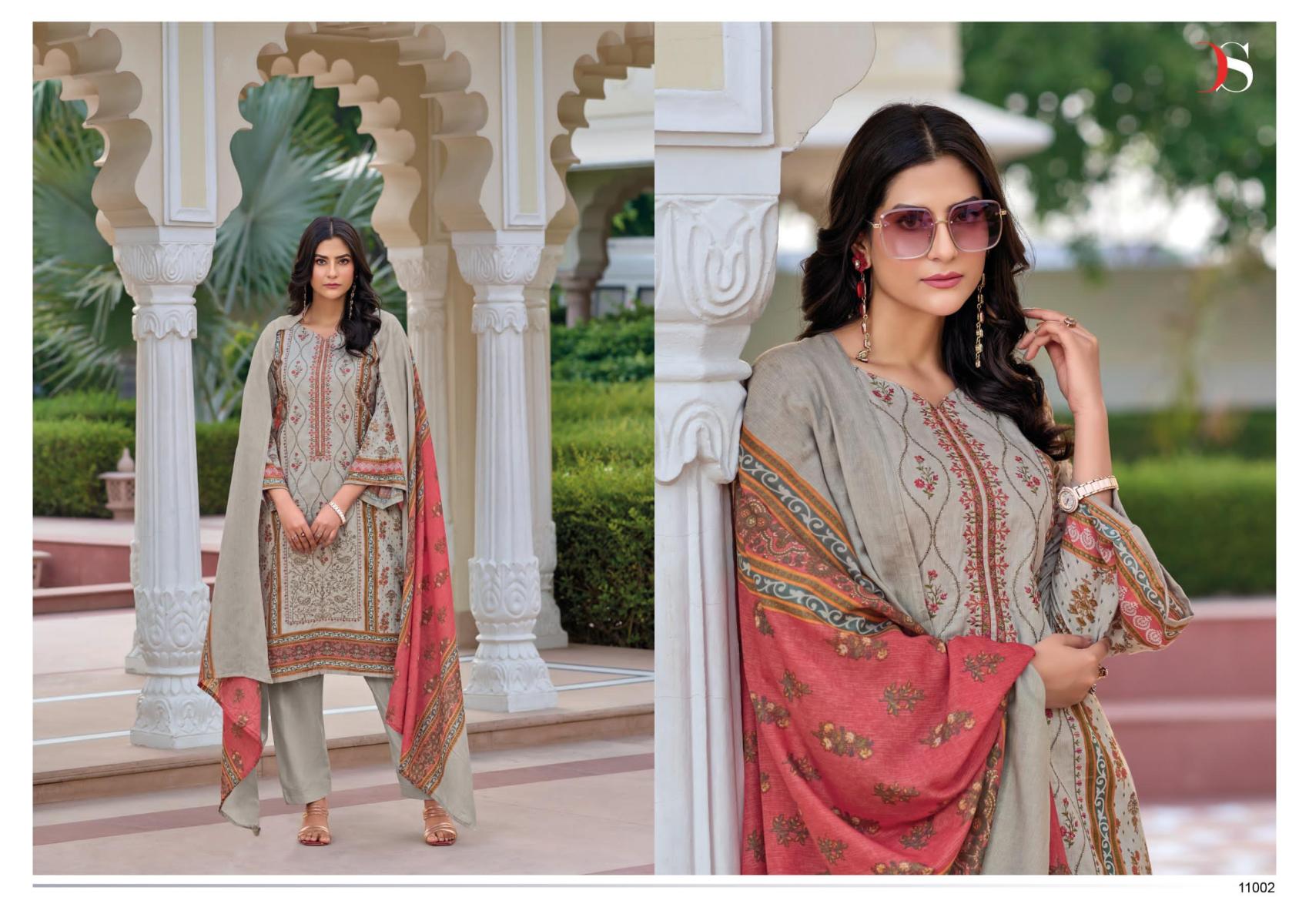 DEEPSY MEHER 4 PAKISTANI SUITS IN BEST PRICE