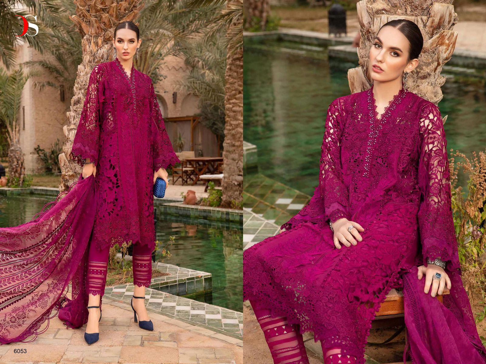 DEEPSY SUITS MARIA B VOYAGE LAWN 24 COTTON SALWAR KAMEEZ WHOLESALER IN SURAT