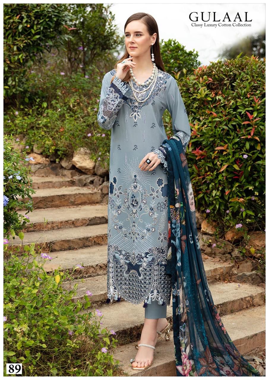 GULAAL VOL 9 CLASSY LUXURY COTTON COLLECTION SALWAR SUIT SUPPLIER IN SURAT