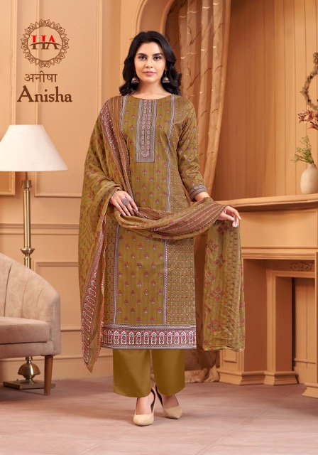 HARSHIT FASHION ANISHA COTTON PRINT SALWAR KAMEEZ SUPPLIER IN SURAT