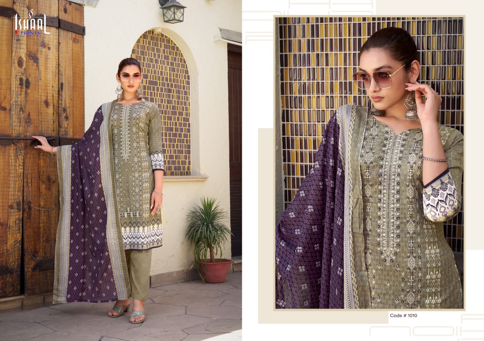 ISHAAL PRINTS EMBROIDERED VOL 9 LAWN EMBROIDERY SALWAR SUIT SUPPLIER IN SURAT