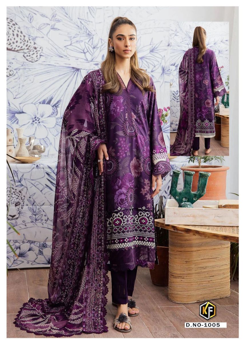 KEVAL FAB GULMIRA VOL 1 KARACHI SUITS