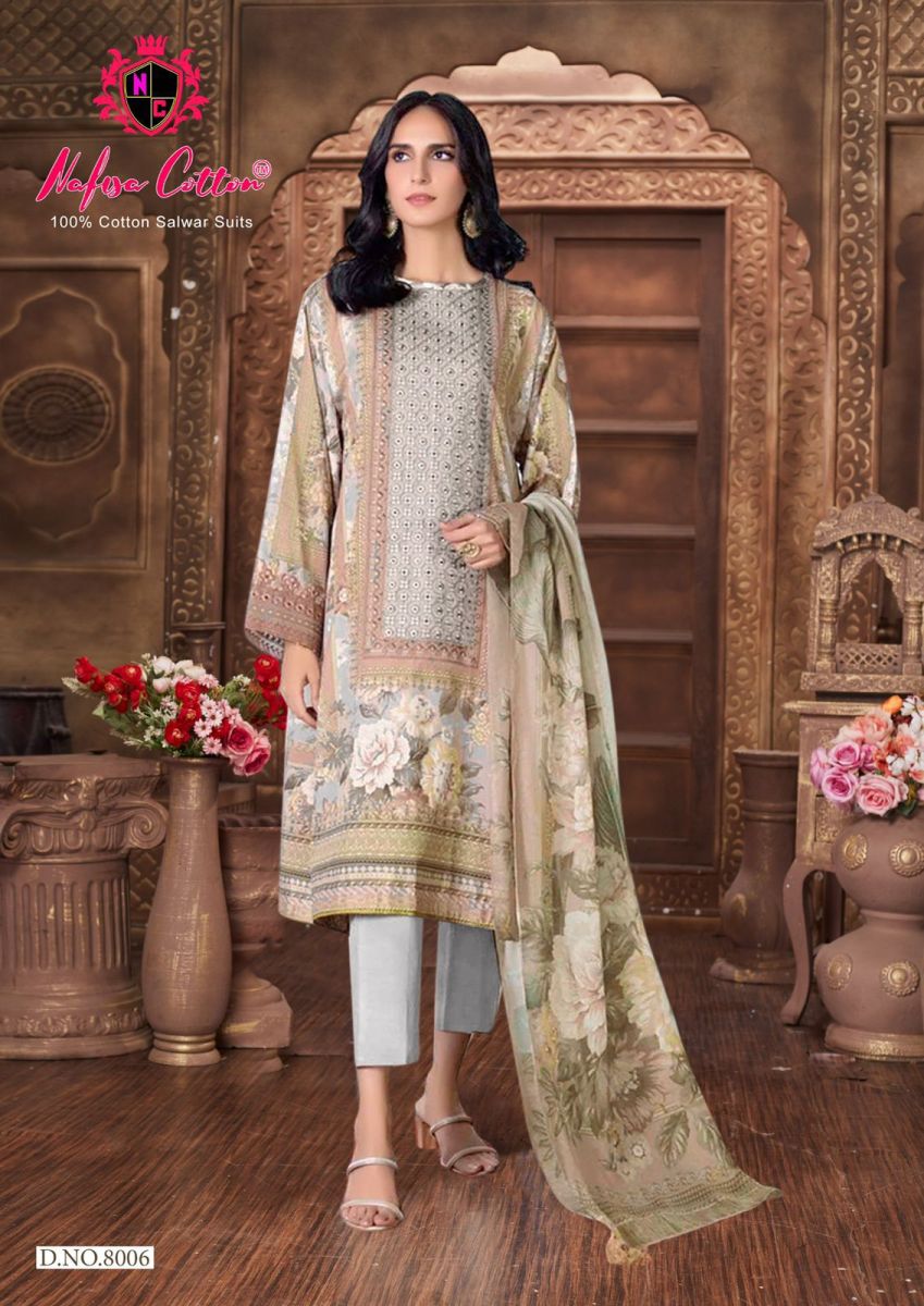 NAFISA COTTON SAFINA VOL 8 WHOLESALE