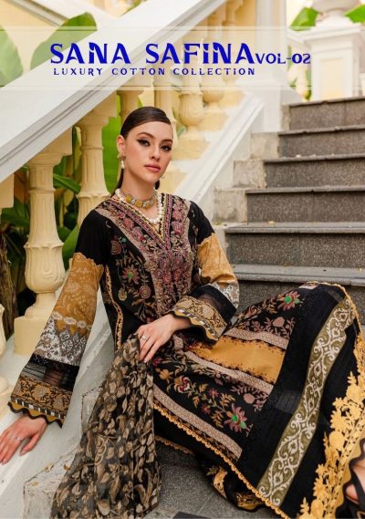 SANA SAFINA VOL 2 KARACHI SUITS MANUFACTURER