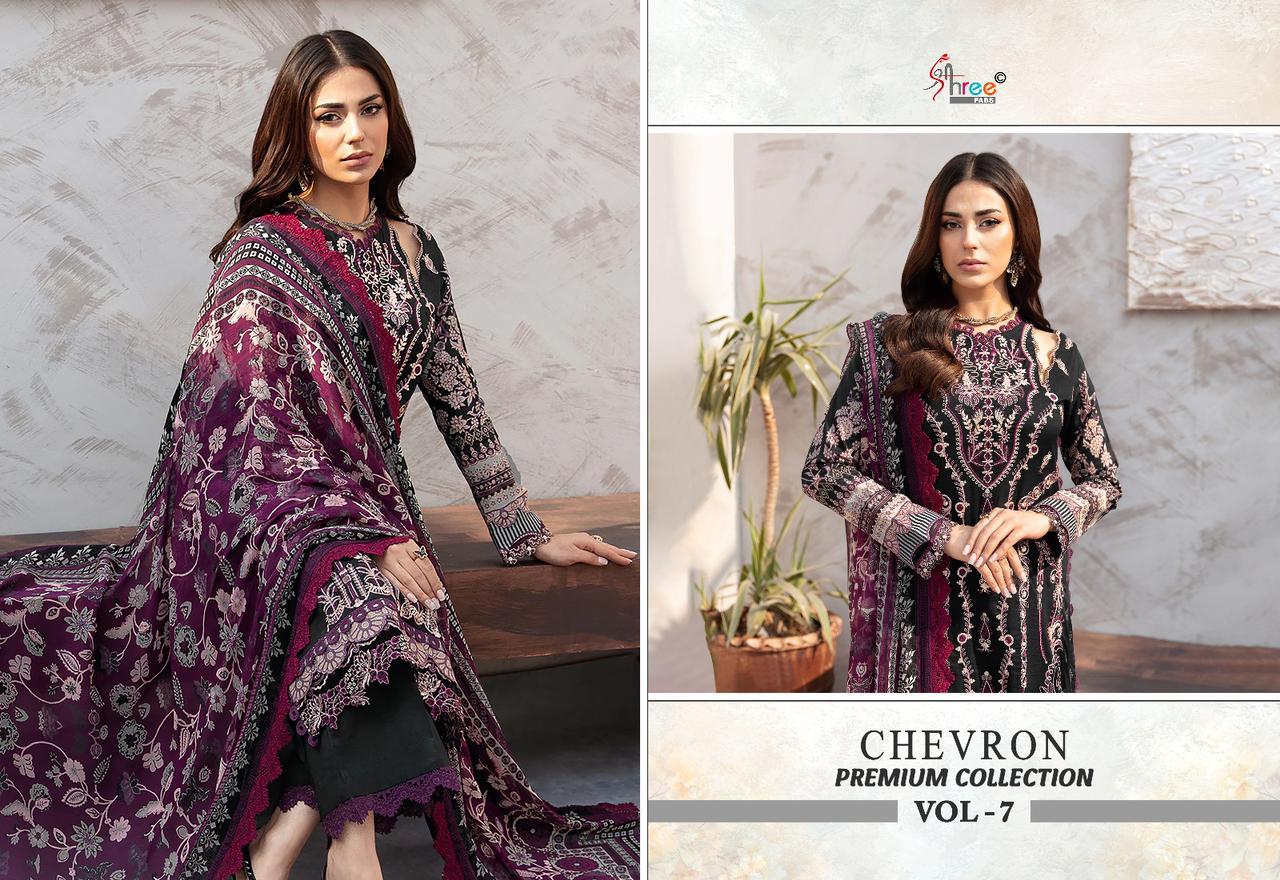 SHREE FABS CHEVRON VOL 7 PREMIUM COLLECTION