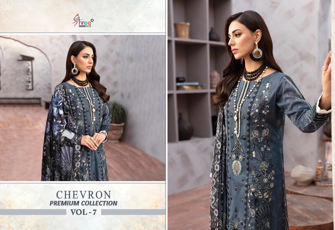 SHREE FABS CHEVRON VOL 7 PREMIUM COLLECTION