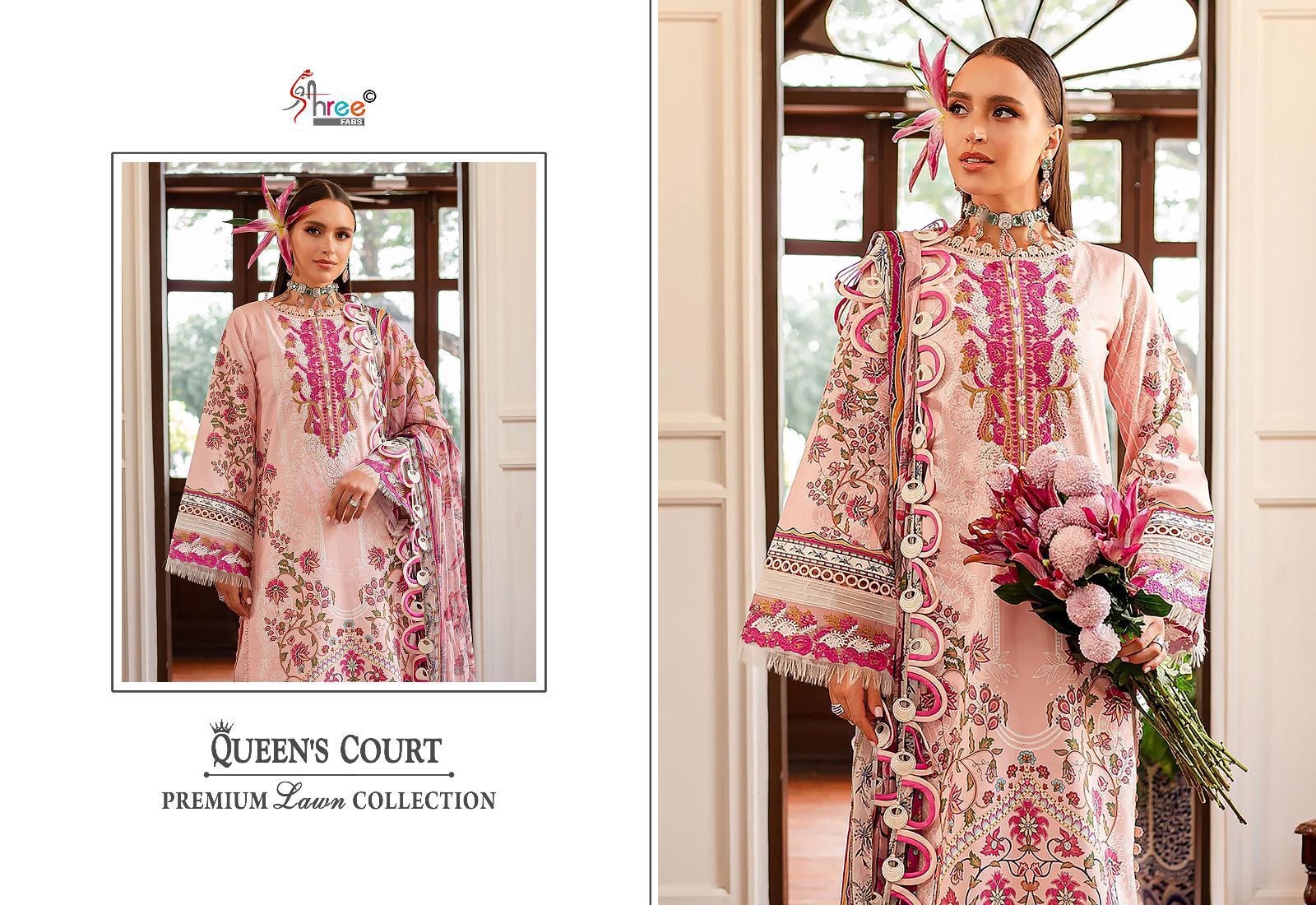 SHREE FABS QUEENS COURT PREMIUM LAWN COLLECTION