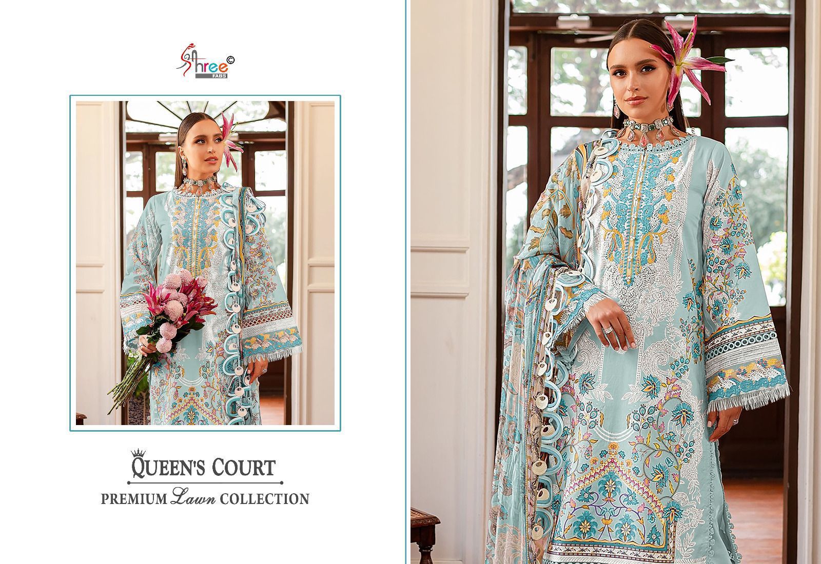 SHREE FABS QUEENS COURT PREMIUM LAWN COLLECTION