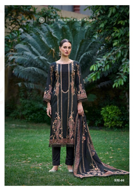 THE HERMITAGE SHOP SHAMIANA EMBROIDERY SALWAR KAMEEZ WHOLESALER IN SURAT