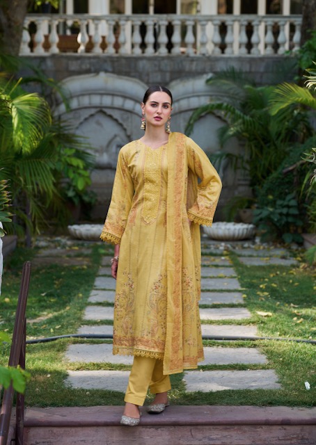 THE HERMITAGE SHOP SHAMIANA EMBROIDERY SALWAR KAMEEZ WHOLESALER IN SURAT