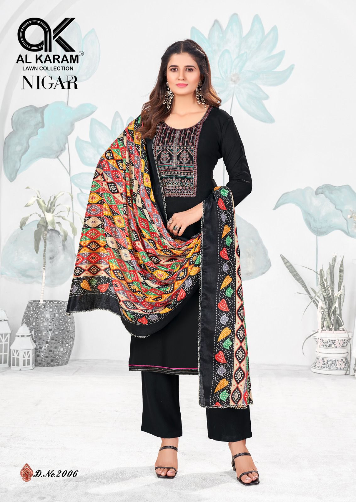 AL KARAM NIGAR EDITION 2 LAWN KARACHI SUITS