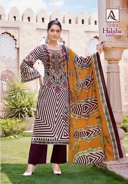 ALOK HABIBA EDITION 4 LATEST CATALOGUE