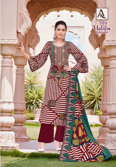 ALOK HABIBA EDITION 4 LATEST CATALOGUE