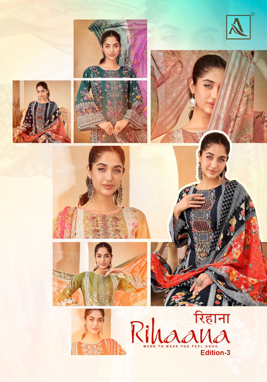 ALOK RIHAANA EDITION 3 SALWAR SUITS