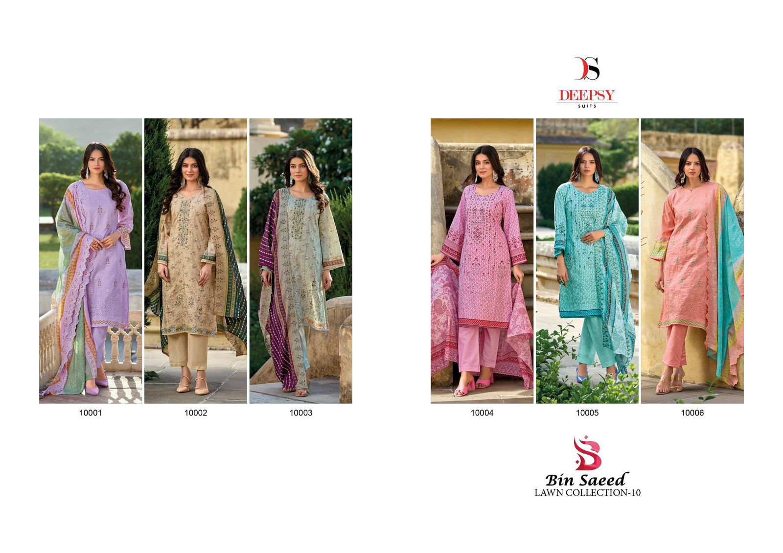 DEEPSY BIN SAEED VOL 10 LAWN COLLECTION