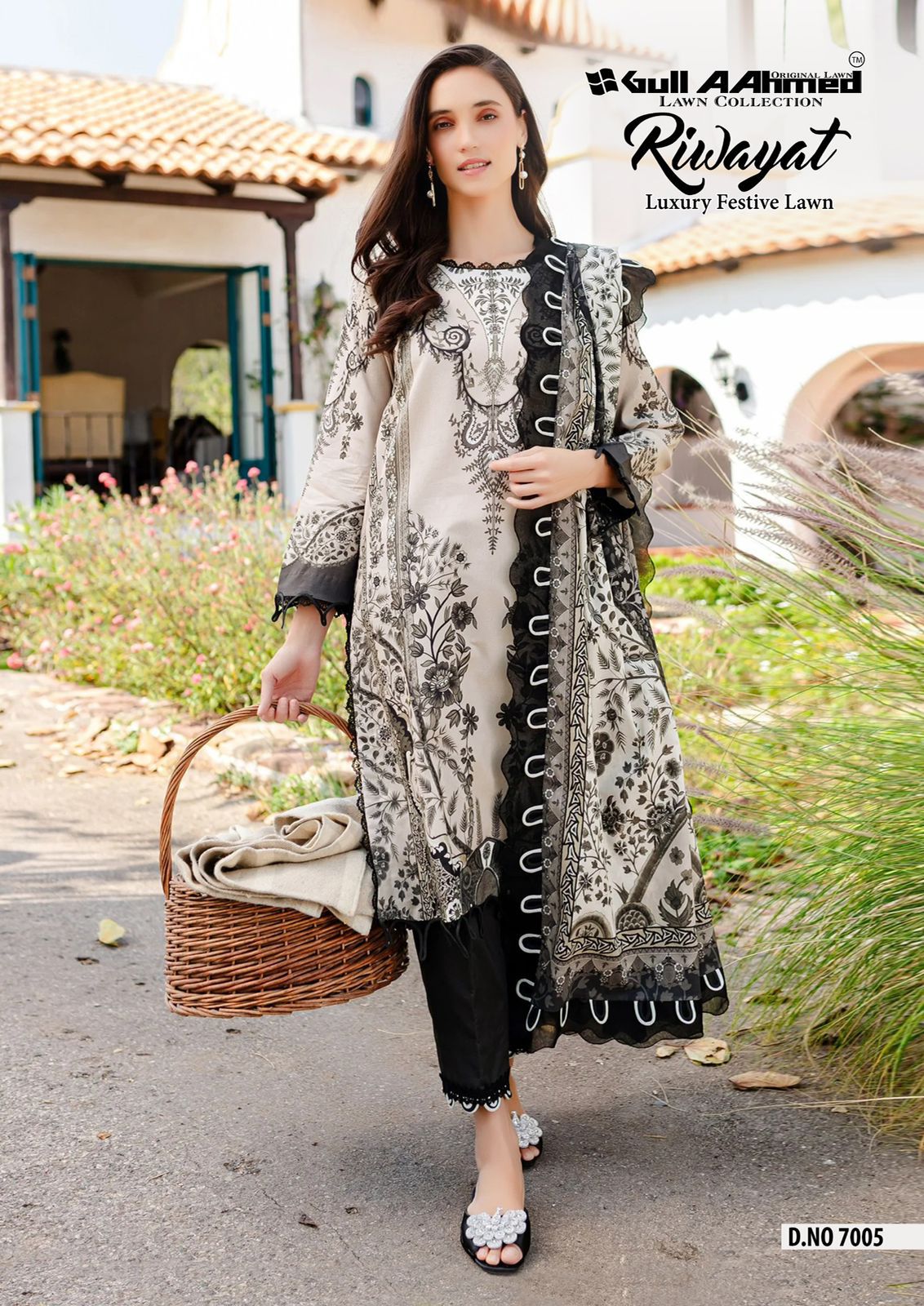 GULL AAHMED RIWAYAT VOL 7 LAWN SUITS