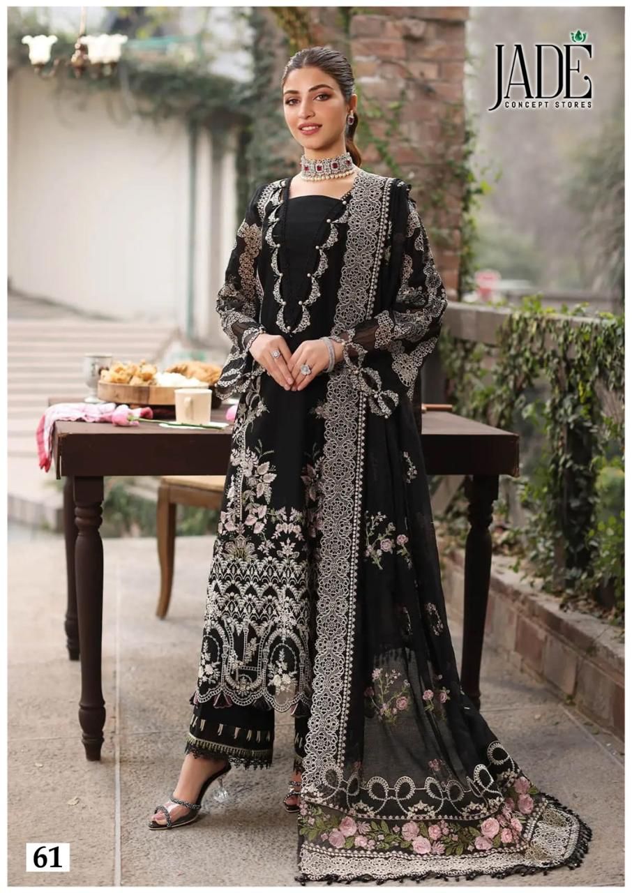 JADE CHEVRON VOL 7 LAWN KARACHI SUITS