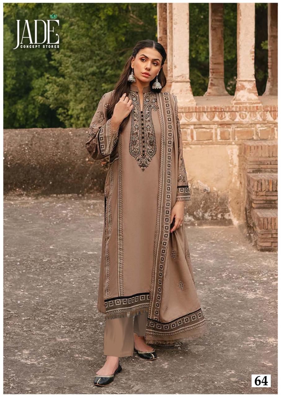 JADE CHEVRON VOL 7 LAWN KARACHI SUITS