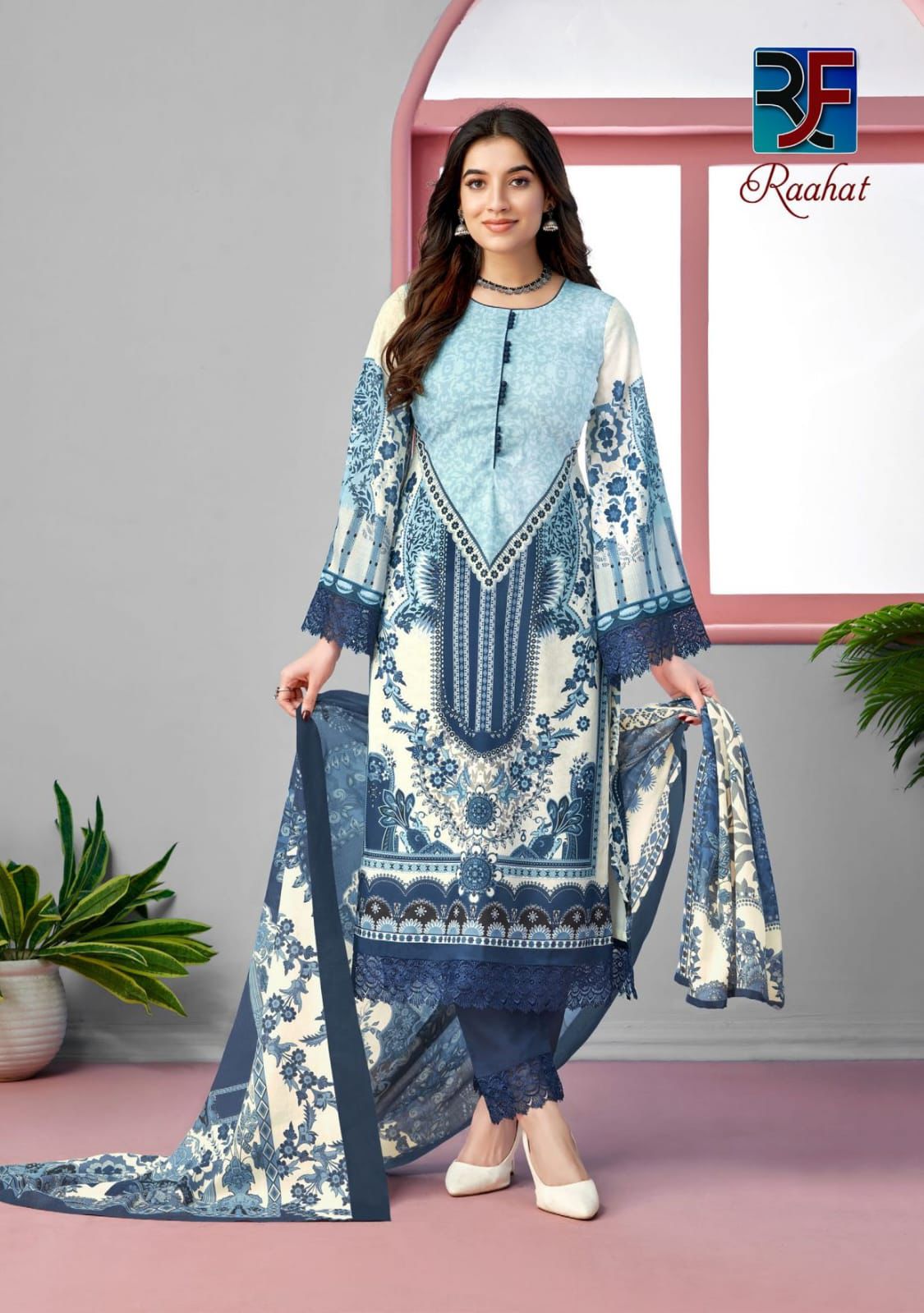 RAHI FAB RAAHAT VOL 1 PURE LAWN COLLECTION