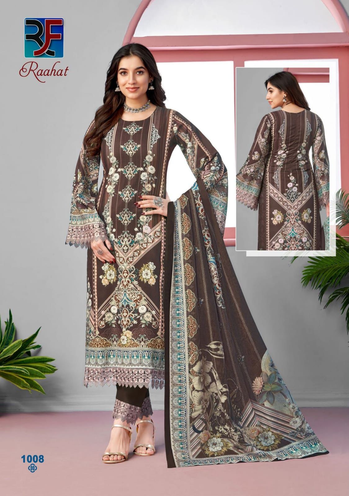 RAHI FAB RAAHAT VOL 1 PURE LAWN COLLECTION