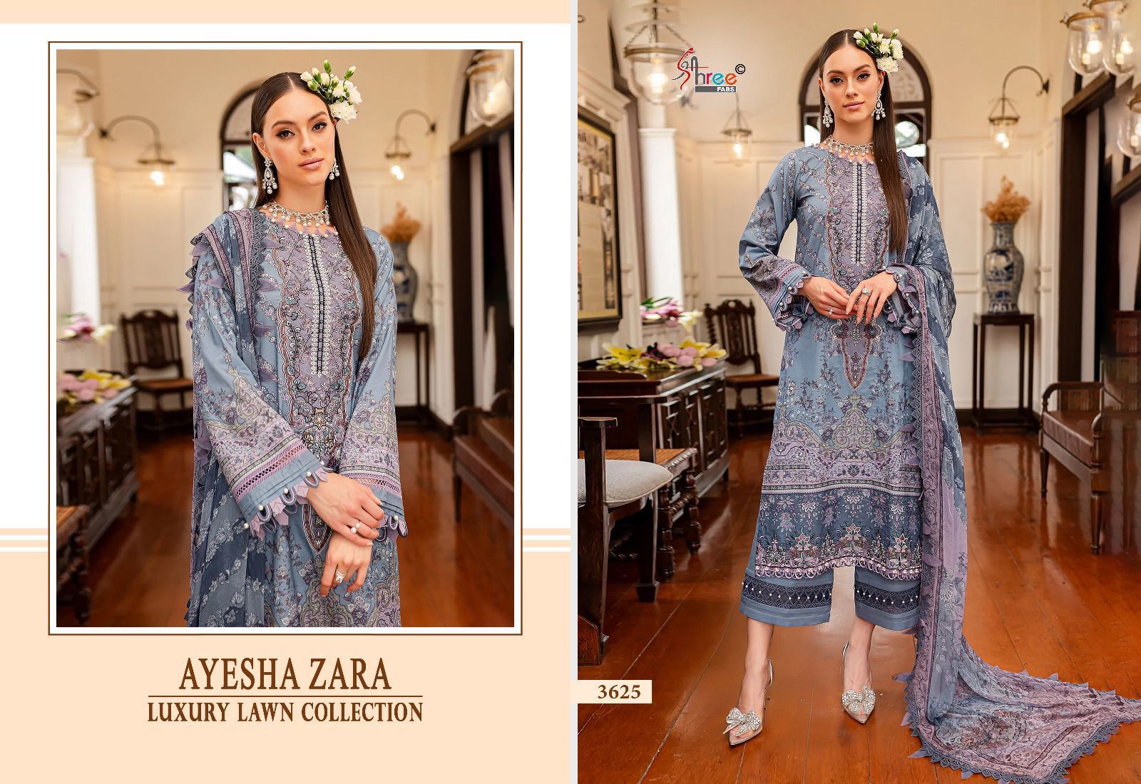 SHREE FABS AYESHA ZARA IN WHOLESALE