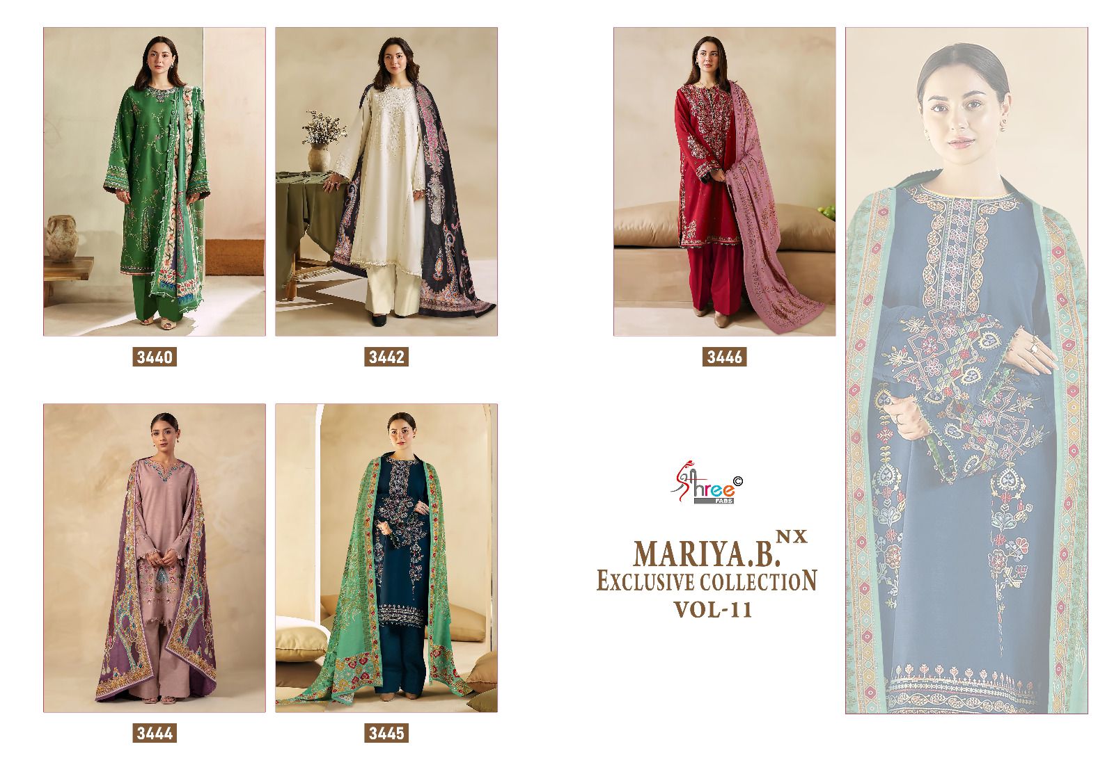 SHREE FABS MARIYA B VOL 11 NX EXCLUSIVE COLLECTION