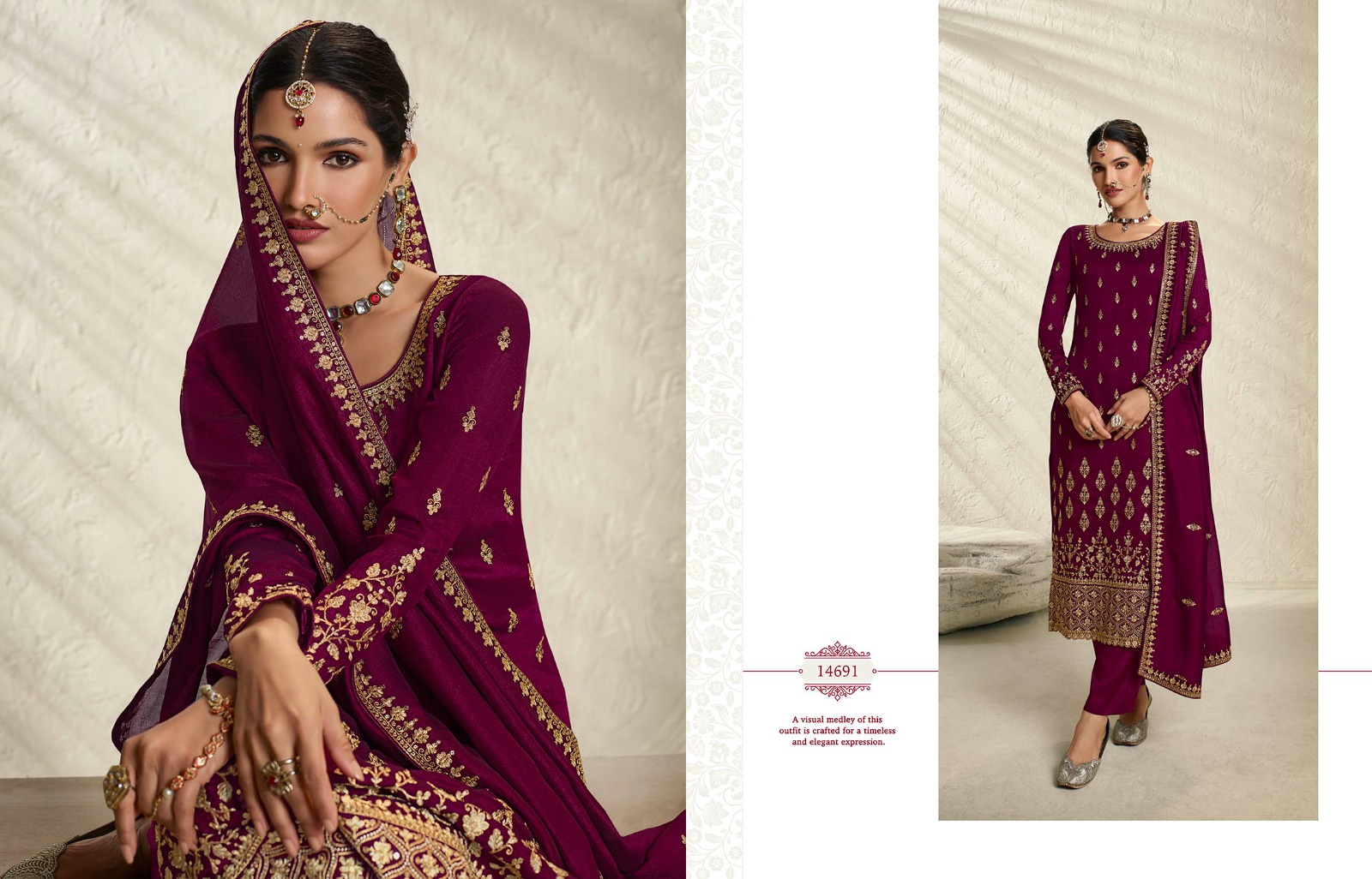 ZISA NARGIS VOL 2 DESIGNER SUITS