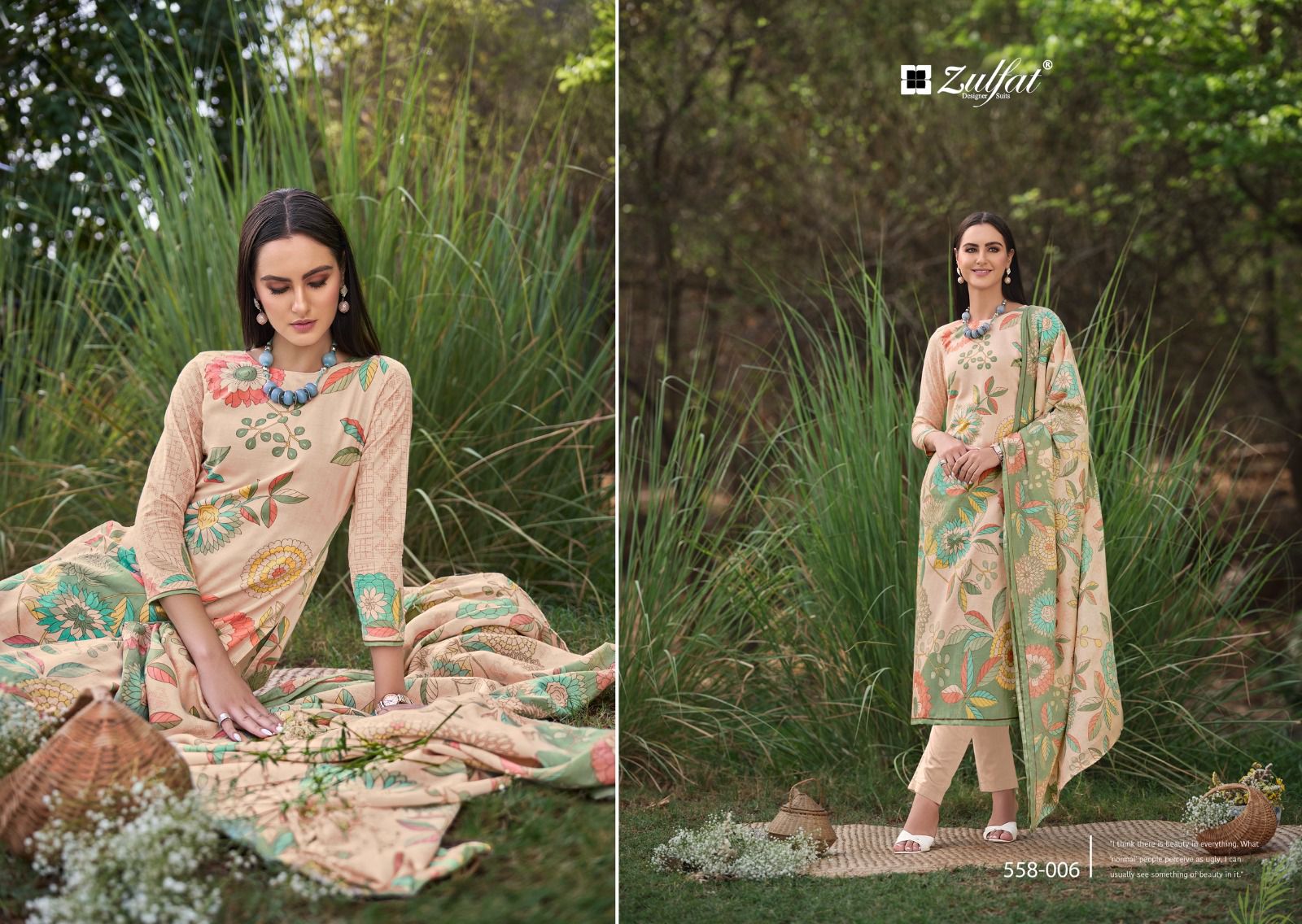 ZULFAT HAKOBA VOL 2 PURE COTTON SUITS