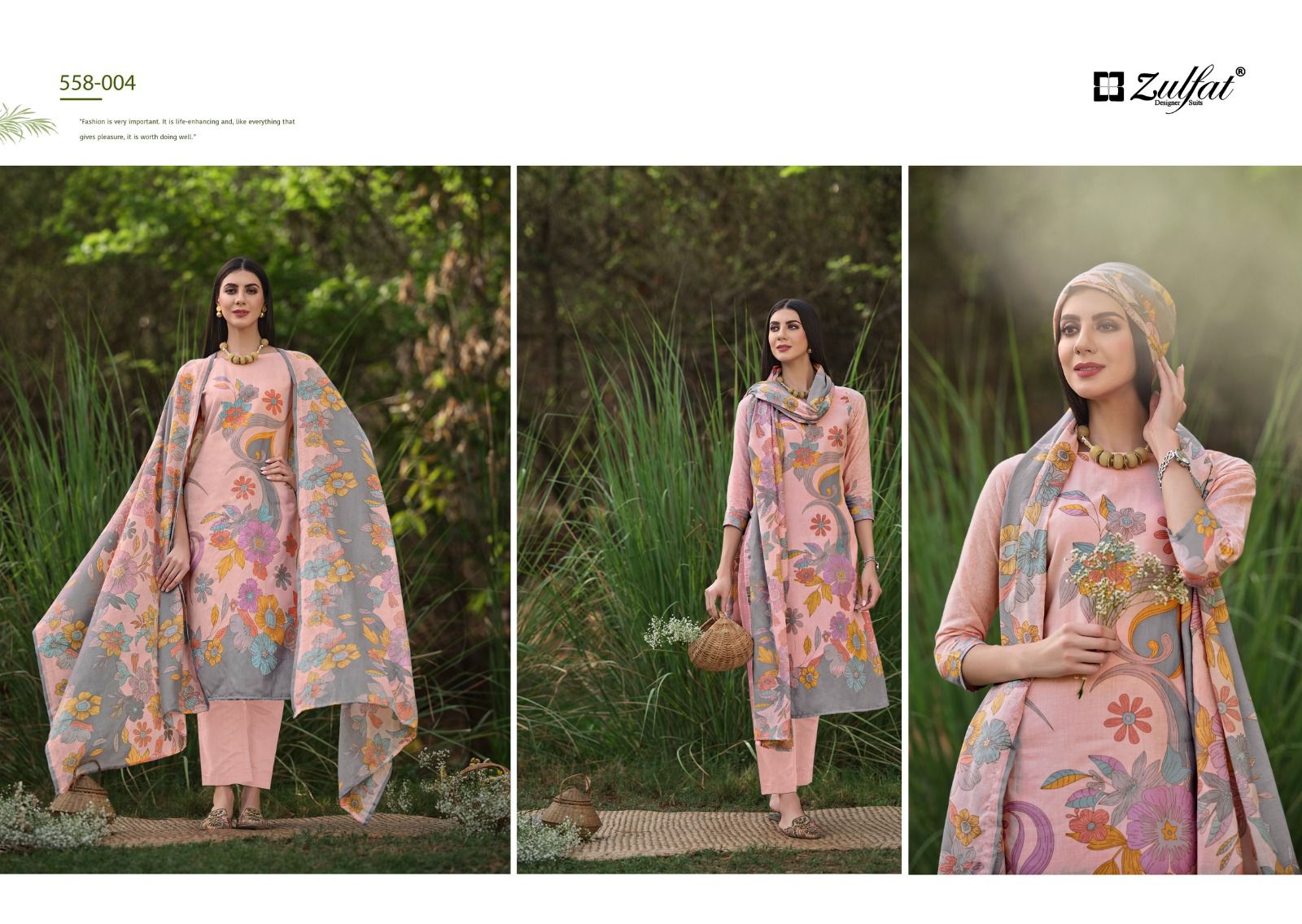 ZULFAT HAKOBA VOL 2 PURE COTTON SUITS