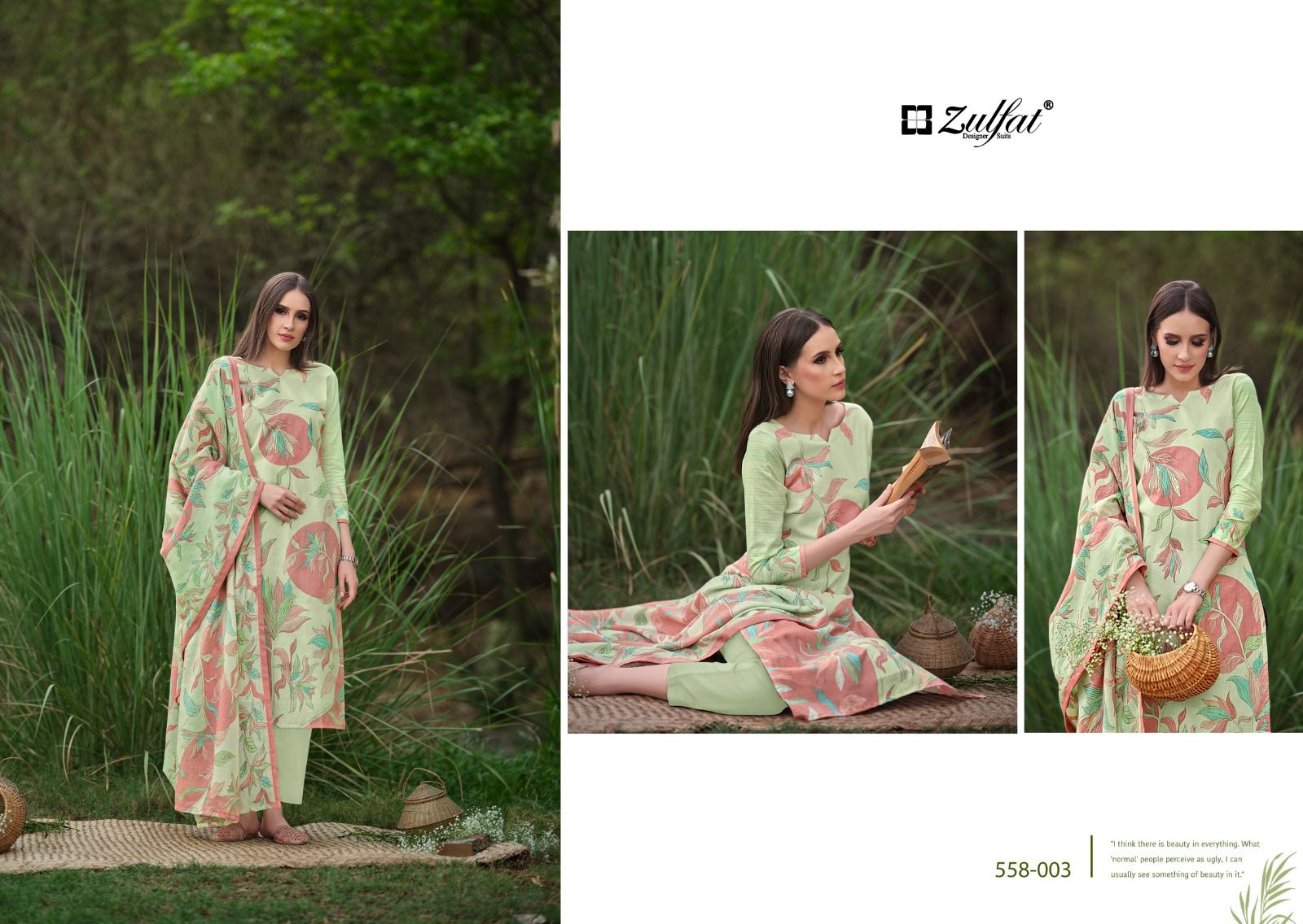 ZULFAT HAKOBA VOL 2 PURE COTTON SUITS