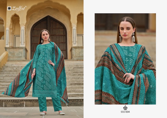 ZULFAT TANIA VOL 2 PURE COTTON SUITS