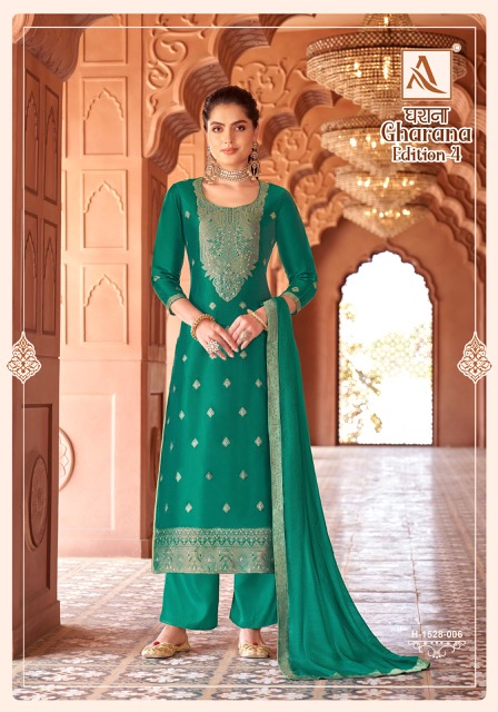 ALOK GHARANA EDITION 4 PREMIUM JACQUARD SUITS