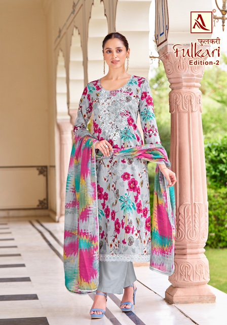 ALOK SUIT FULKARI EDITION 2 SALWAR SUITS SUPPLIER